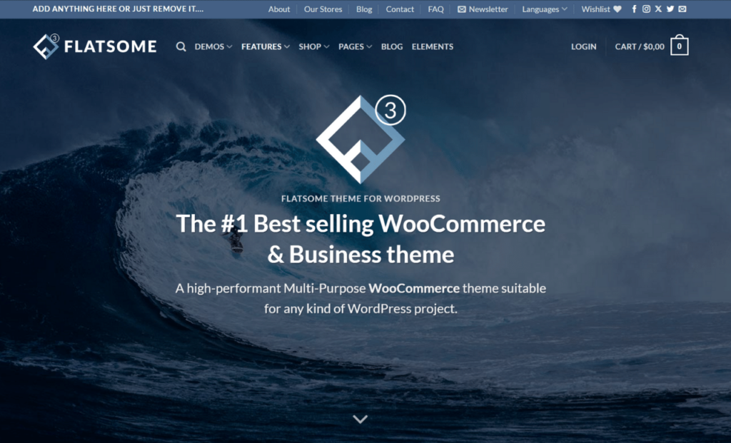 Flatsome Best eCommerce WordPress Themes