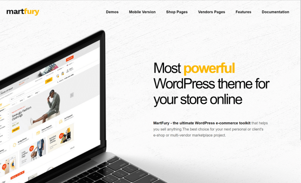 Martfury Best eCommerce WordPress Themes