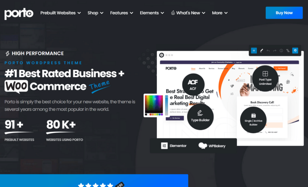 Porto Best eCommerce WordPress Themes