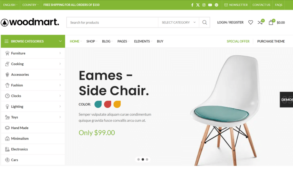 Woodmart Best eCommerce WordPress Themes